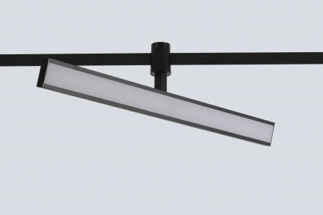 Трековый светильник светодиодный для гибкой магнитной системы Crystal Lux Trace 48V CLT 0.37 001 18W BL SMART