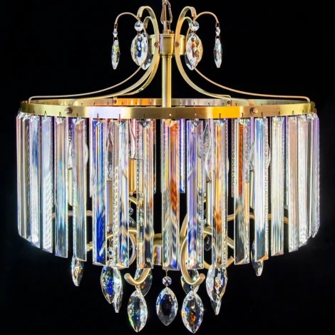 Подвесная люстра Citilux Инга CL335163 (220V, подвески, на цепи, круглые)