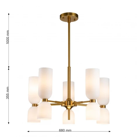 Потолочная люстра на штанге Favourite Amusing 2876-5P (220V)