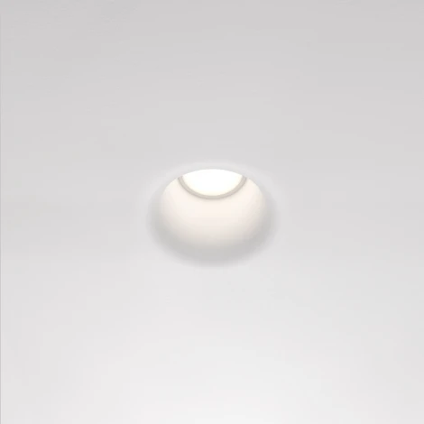 Встраиваемый светильник Gyps Modern GU10 1x35Вт Maytoni Technical DL001-1-01-W