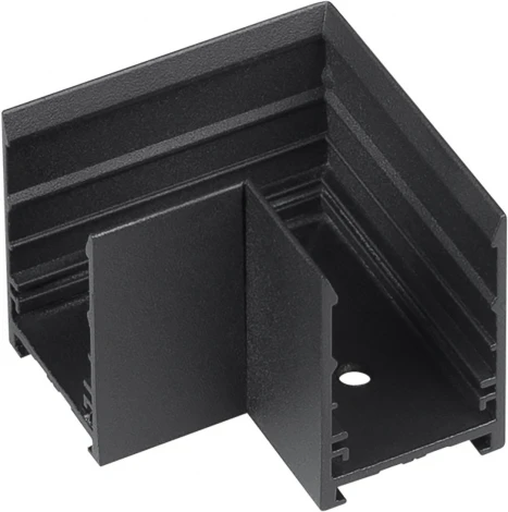 Коннектор угловой MAG-CON-MINI-2538-L90 (BK) (Arlight, IP20 Металл) 046821
