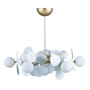 Потолочная люстра на штанге Loft IT Matisse 10008/12 white (220V, шарики)