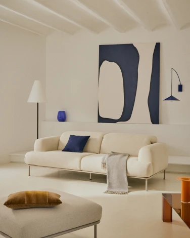 Журнальный столик Adularia из стекла коричневого цвета 85 x 85 La Forma (ex Julia Grup) арт.205352