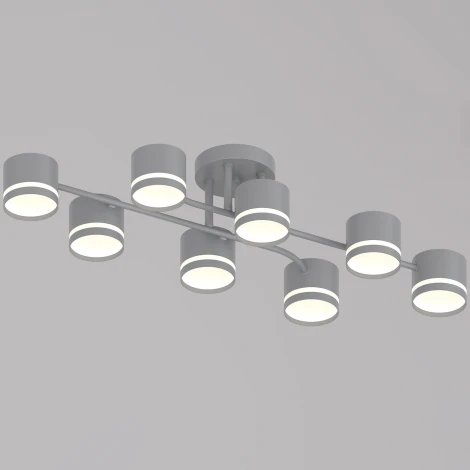 Потолочная люстра на штанге Reluce 77730-0.3-08 GX53 GREY