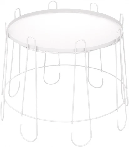 Столик кофейный SHT-CT6-2 белый муар от фабрики Mebelik