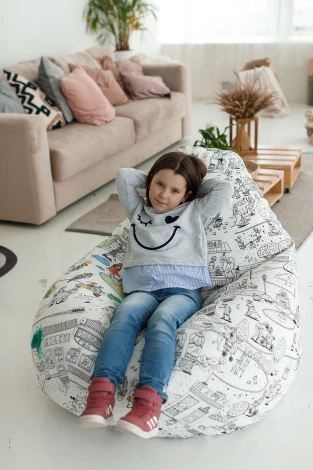 Кресло мешок Dreambag Груша Раскраска (2XL, Классический) 5009631