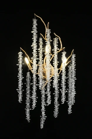 Бра Aployt Paulina APL.848.01.03 (220V, хрусталь, подвески, ветки)