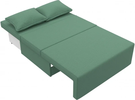 Диван прямой Лагуна (Зеленый/Рогожка) Лига Диванов арт.125932