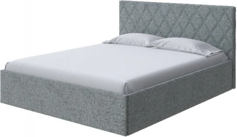 PROxSON Кровать Fresco Plus (Ткань: Жаккард Tesla Стальной) 90x200