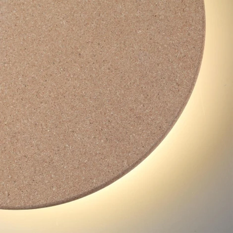 Настенный светильник светодиодный Odeon Light Cork 7073/15WL бежевый/пробка/металл IP20 LED 15W 435Лм 3000K 220V (круглые)