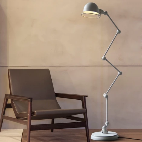 Торшер Vikning белый ImperiumLoft Vikning01 (141133-26) (220V, выключатель)