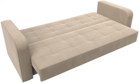 Диван-книжка Тур (Бежевый/Велюр) Лига Диванов арт.121774