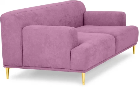 Диван Portofino 2-х местный ОГОГО (арт.604094), (Рогожка/Розовый)