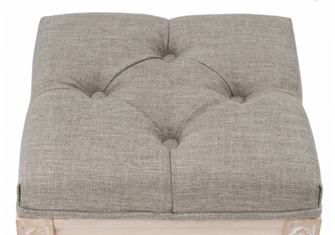 Банкетка Woodville Viera 1 light grey 11855