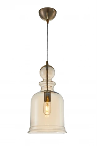 Подвесной светильник Maytoni Tone P002PL-01BZ (220V, на проводе, круглые)