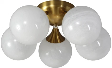 Потолочная люстра Crystal Lux Suite PL5 BRONZE