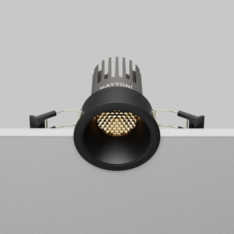 Встраиваемый светильник светодиодный Maytoni Technical Dip DL123-10W-3K-B