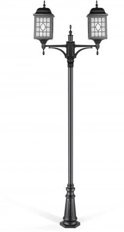 Наземный фонарь Oasis Light LONDON L 64810LA/B1 09 Bl (220V, фонарь, IP44)