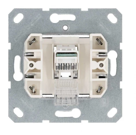 Розетка Ethernet RJ-45 (антрацит) Jasmart G-Classic G6105B
