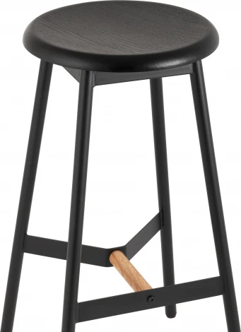 Стул барный Knobb черный 2 шт Stool Group (арт.УТ000038297)