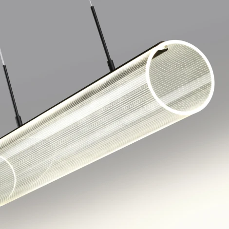 Подвесной светильник Novotech Trompa 359322 черный, диммируемый, с ПДУ LED 36W 220V (на проводе)