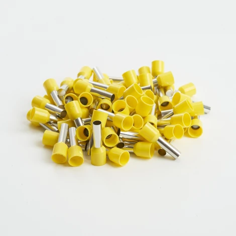 Наконечник штыревой втулочный изолированный 100 шт. Stekker 39437