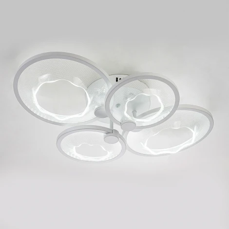 Потолочная люстра светодиодная Escada Quasar 10261/4LED 68W White