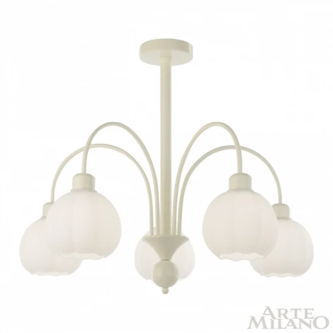 Потолочная люстра на штанге Arte Milano Napoli 315066/D680/5 IV (220V, цветы)