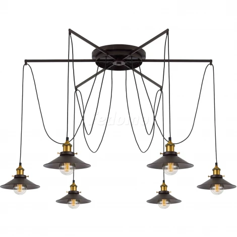 Подвесной светильник Citilux Эдисон CL451261 (220V, на проводе, паук)