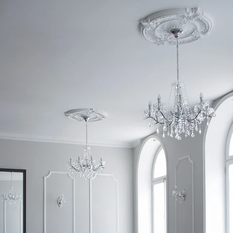 Подвесная люстра Eurosvet 3188 3188/8 хром Strotskis