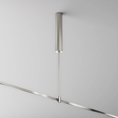 Основание потолочное Long 385мм для блока питания с вводом питания Flarity Maytoni Accessories for tracks Flarity TRA159C-BB1-PT (24V)