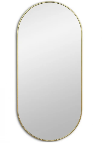 Kapsel M Gold Зеркало в тонкой раме Smal Art-Zerkalo SM004GL 13732