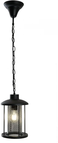 Уличный подвесной светильник Feron Бордо 48389 PL725 60W E27 черный