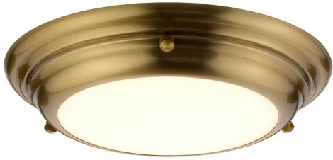 Потолочный светильник круглый Welland WELLAND-F-S-AB Elstead (LED, 220V, IP54)