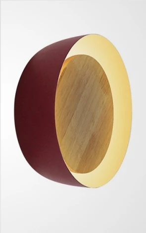 Бра Loke D22 Red ImperiumLoft Loke01 (208720-26) (LED, 220V, круглые)