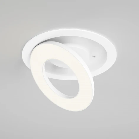 Встраиваемый светильник Maytoni Vector DL102-12W4K-W (LED, 220V, круглые)