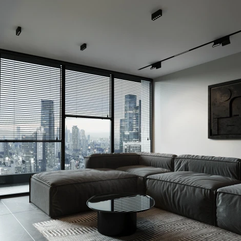 Светильник потолочный светодиодный Elektrostandard Block 25108/LED 10W 4000K черный (220V)