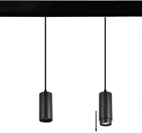 Трековый светильник магнитный Crystal Lux SPACE CLT 0.33 016 7W BL 4000K (LED, 48V)