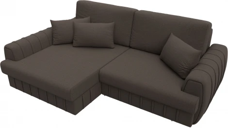 Диван угловой Лига-057 НПБ угол левый Лига Диванов (Рогожка) арт.129264L