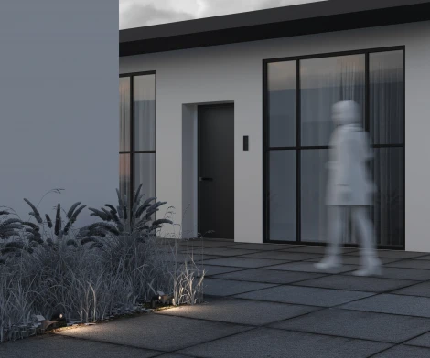 Наземный светильник уличный Maytoni Sleek O477FL-L2GF3K1 (LED, 220V, IP65)