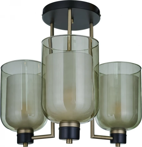 Потолочная люстра на штанге 33 Идеи CHN900.03.AMB17.ABL-M01GC (220V)