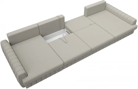 Диван П-образный Лига-057 НПБ Лонг Лига Диванов (Рогожка) арт.129321