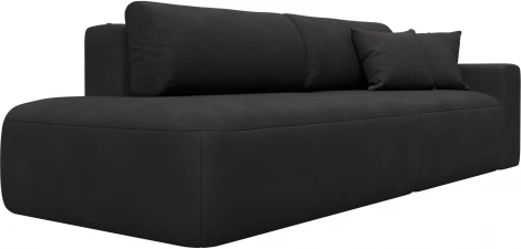 Диван прямой Лига-036 НПБ Модерн подлокотник справа Лига Диванов (Замша) арт.127720