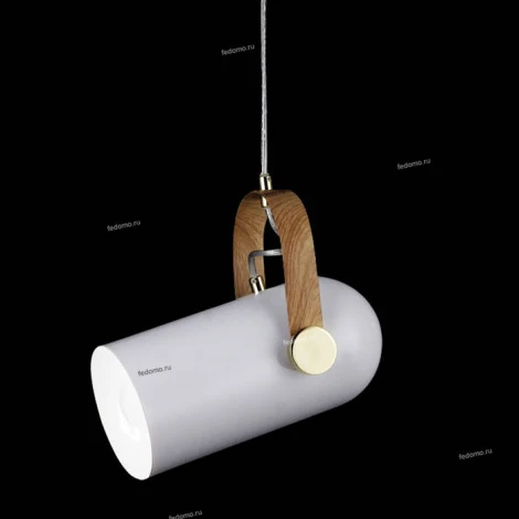 Подвес Natali Kovaltseva, 1 плафон, белый с коричневым