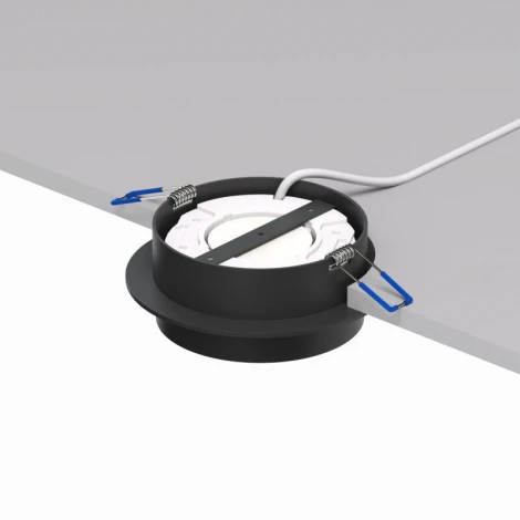 Встраиваемый светильник Denkirs Flat DK2090-BK (220V, круглые)