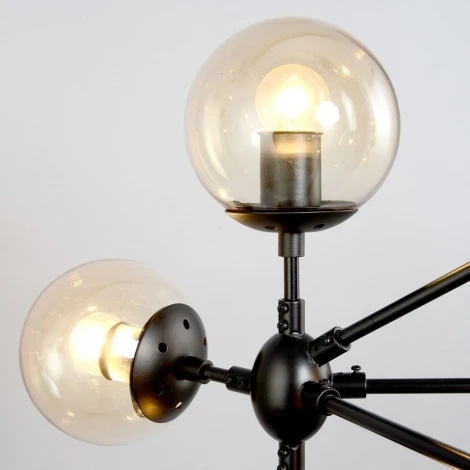 Потолочная люстра RiForma Atom 2-4856-10-BK E27