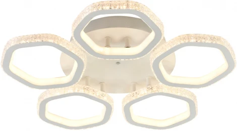 Потолочная люстра Centauri 10263/5 LED*180W White (ночной режим, 220V, пульт управления)