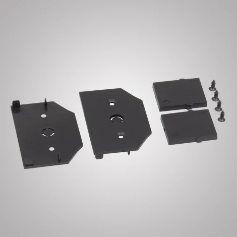 Торцевая заглушка черный AM Group AM555 BK