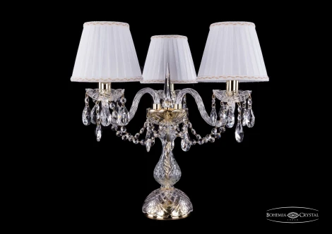 Интерьерная настольная лампа Bohemia 1406 1406L/3/141-39/G/SH2a-160