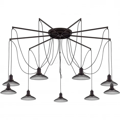 Подвесной светильник Citilux Эдисон CL451292 (220V, на проводе, паук)